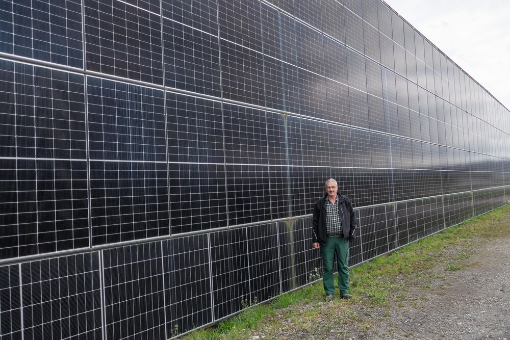 Der Gemüsebaubetrieb von Peter Kistler ist voll auf Solarenergie ausgerichtet. 